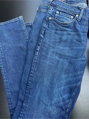 Abercrombie and Fitch Men's Classic Blue Jeans - Felix skinny